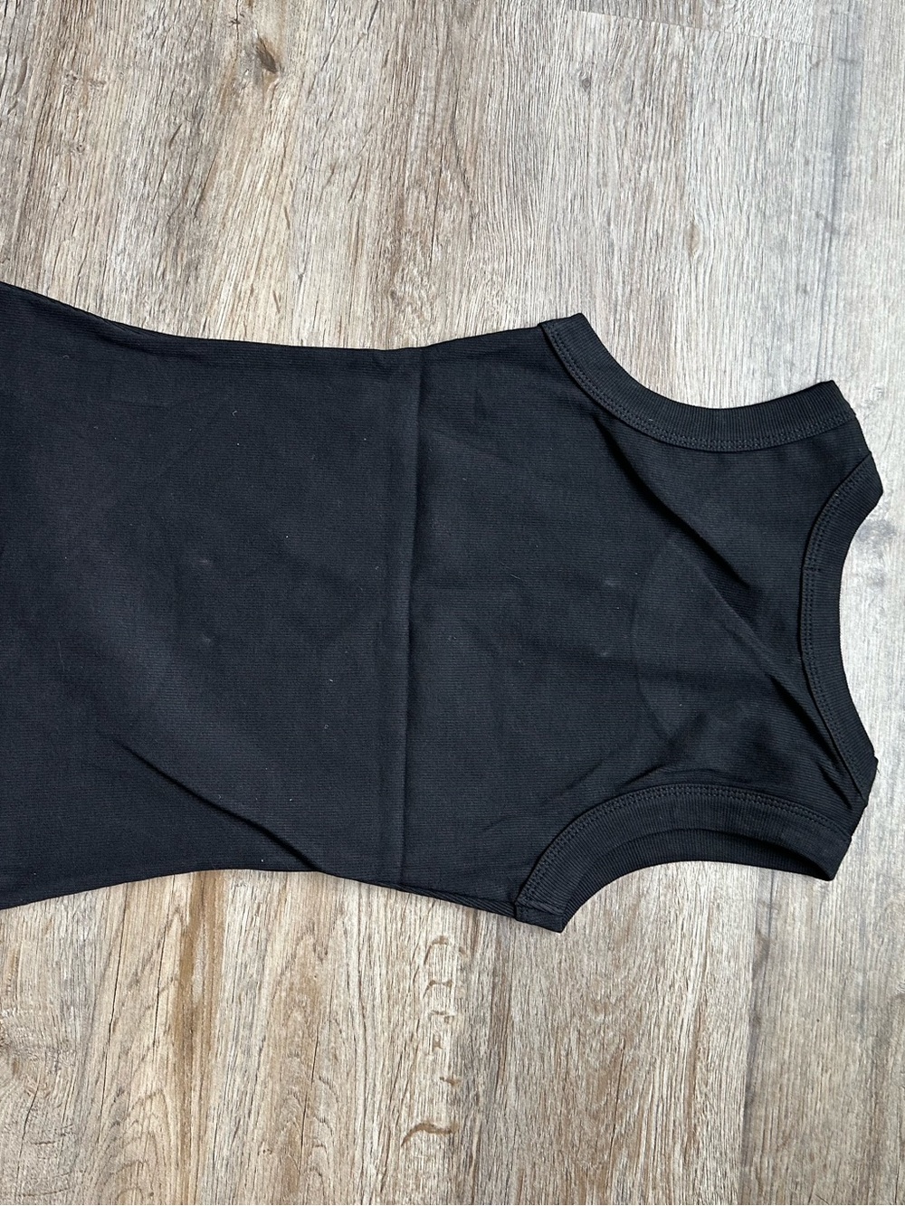 Prada Black Logo Triangle Tank Top - Picture 5 of 5